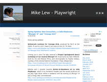 Tablet Screenshot of mikelew.com